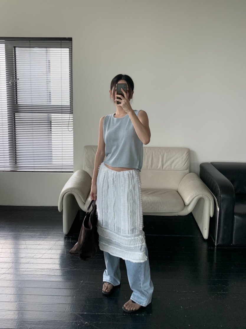 MURMUR韓國直郵㊣女裝新款熱賣人氣25春夏吊帶背心不含內搭MURMUR吊帶/背心