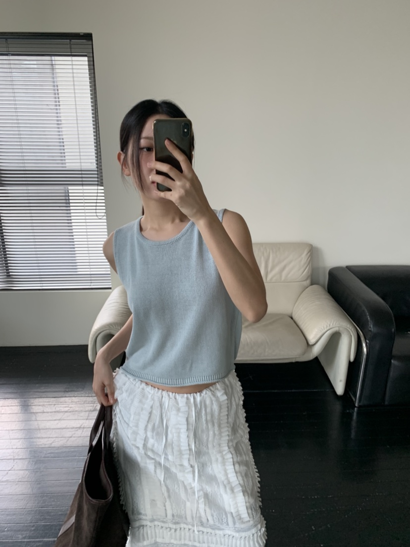 MURMUR韓國直郵㊣女裝新款熱賣人氣25春夏吊帶背心不含內搭MURMUR吊帶/背心圖色2