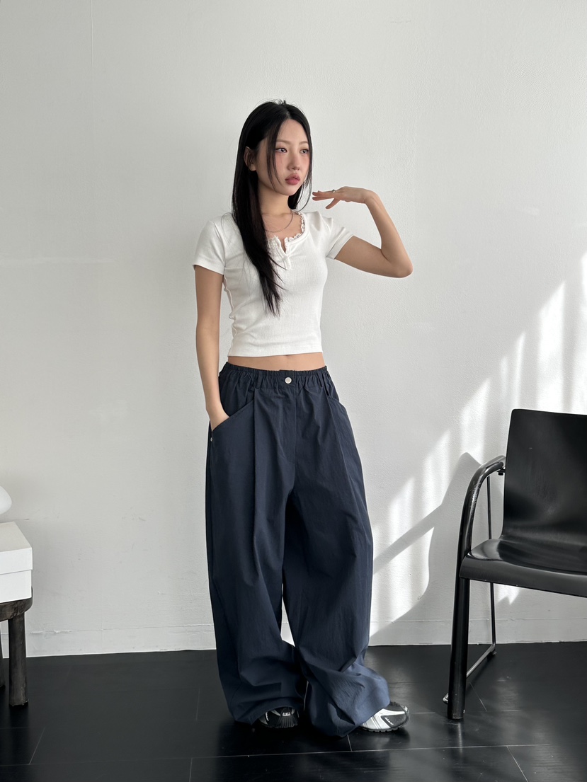 I MFACT韓國直郵㊣女裝新品25春夏人氣熱賣時尚推薦休閑T恤I MFACTT恤