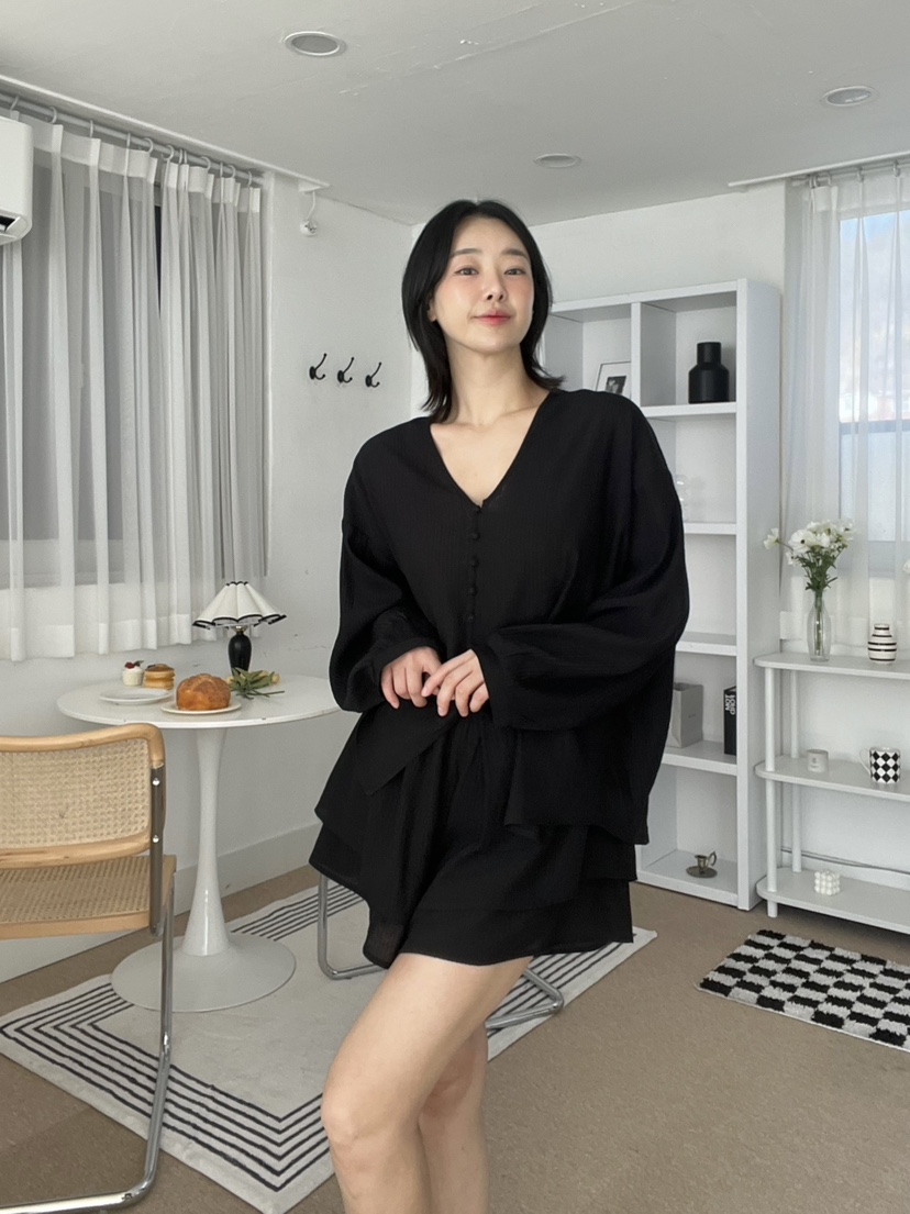 VERNI韓國㊣直郵東大門代購女裝新品時尚推薦襯衫蕾絲衫格紋VERNI襯衫/蕾絲衫