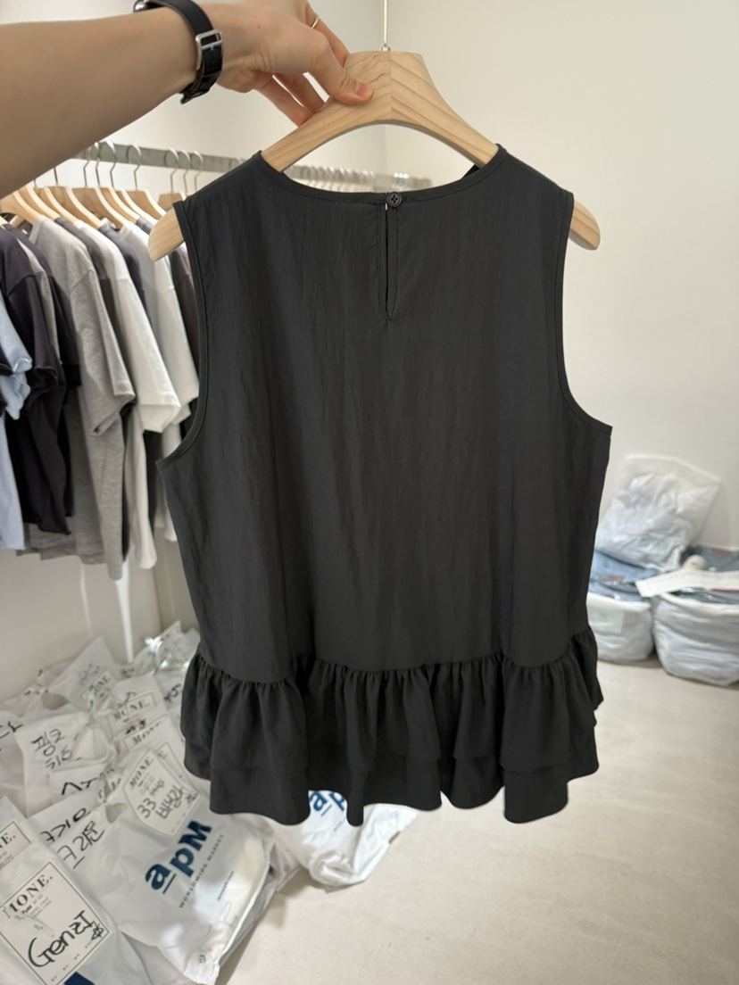 MONE-A韓國㊣直郵東大門代購女裝新品25春夏人氣時尚吊帶背心MONE-A吊帶/背心