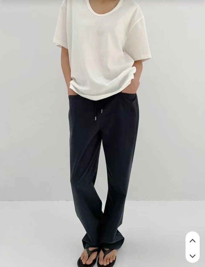 FLAT韓國直郵㊣女裝新品25春夏時尚人氣休閑熱賣推薦休閑褲FLAT休閑褲