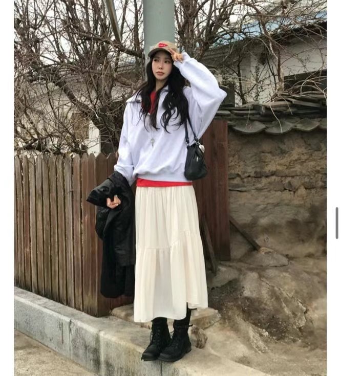 FLAT韓國直郵㊣女裝新款推薦人氣熱賣25春夏休閑時尚衛衣兔子FLAT衛衣