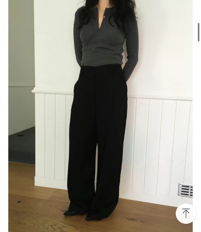 FLAT韓國㊣直郵東大門代購女裝新品25春夏推薦時尚人氣休閑褲FLAT休閑褲