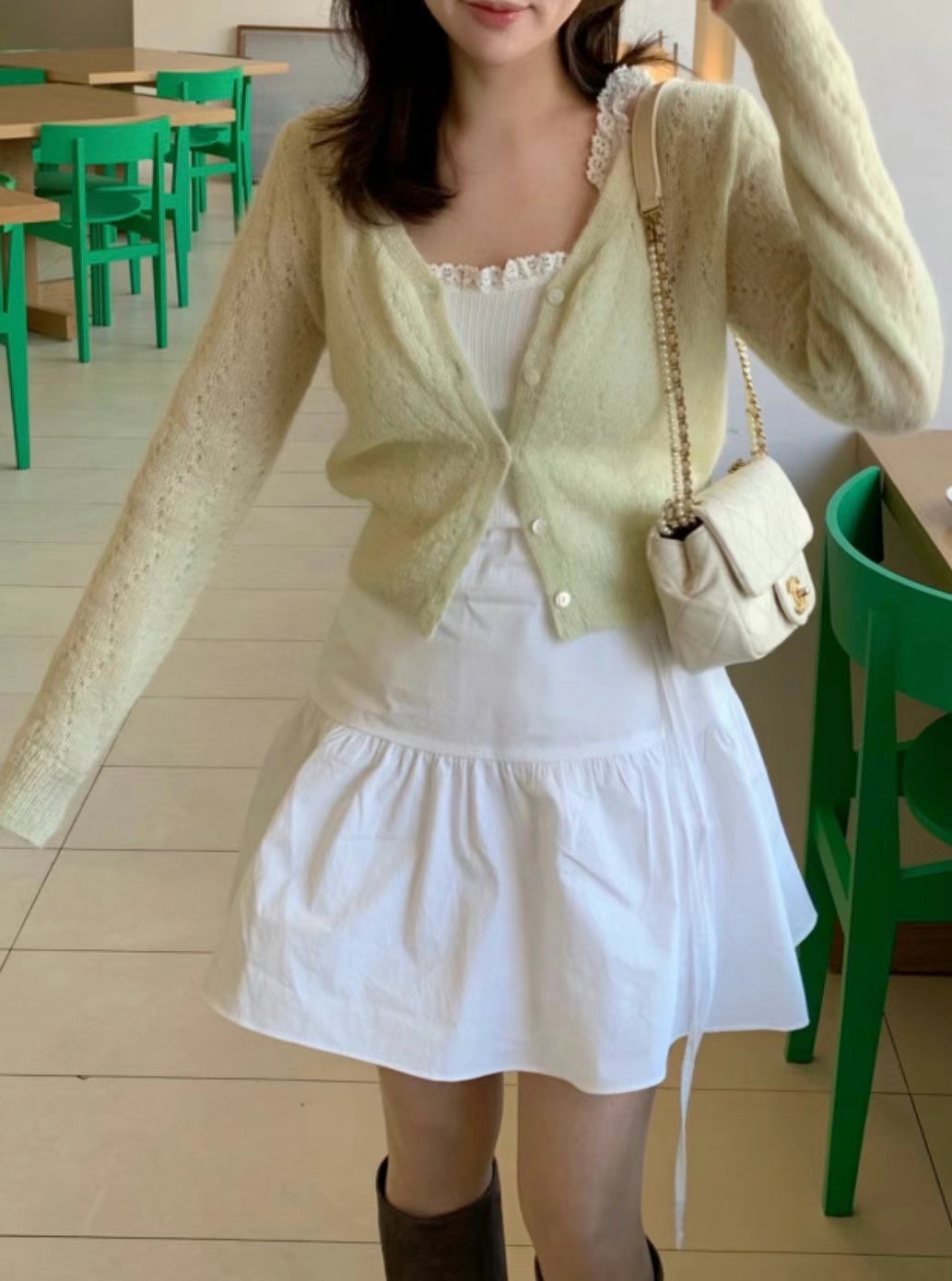 JGREY直郵韓國代購㊣女裝新款25春夏人氣熱賣休閑推薦吊帶背心JGREY吊帶/背心