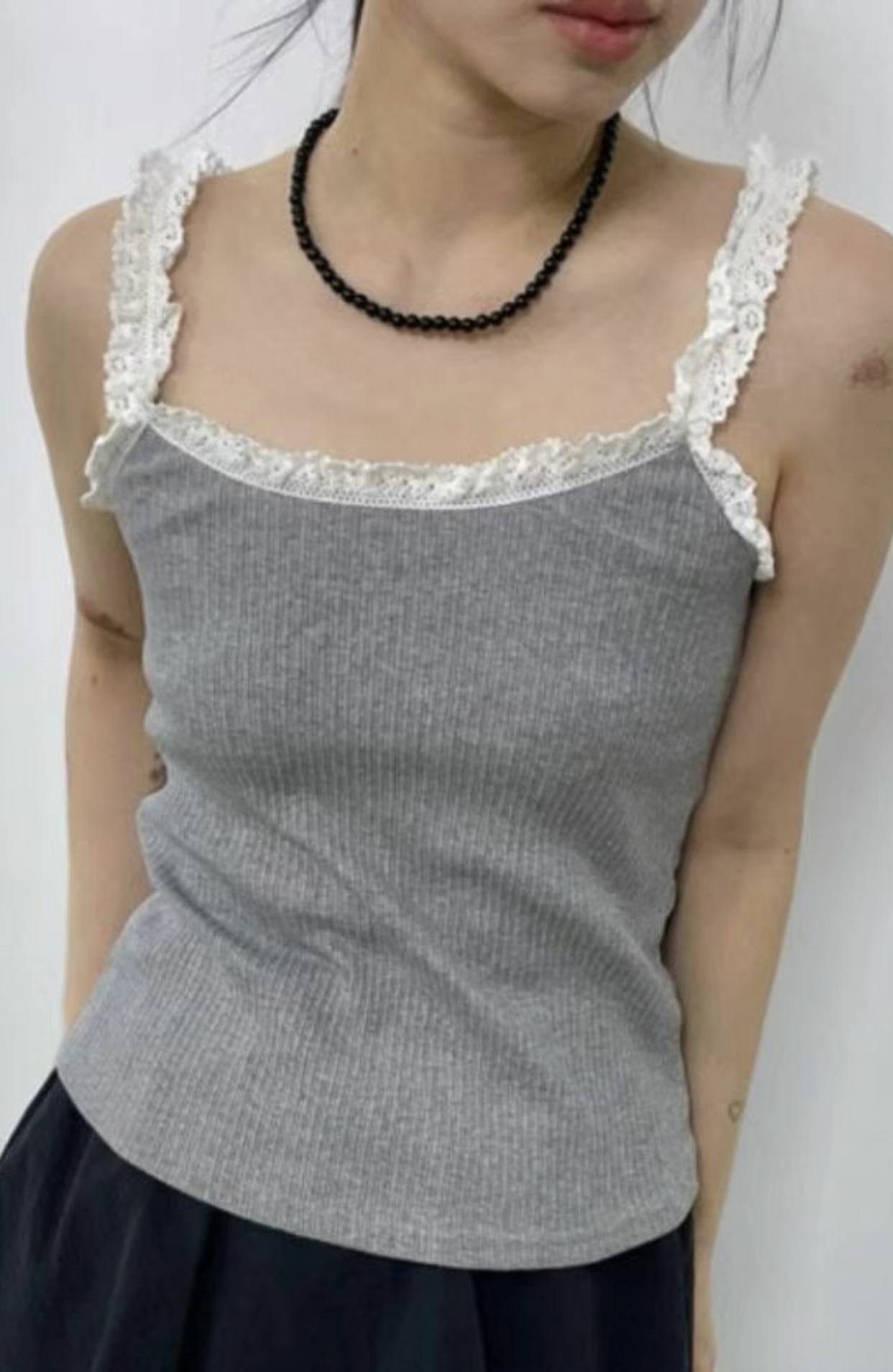 JGREY直郵韓國代購㊣女裝新款25春夏人氣熱賣休閑推薦吊帶背心JGREY吊帶/背心圖色2