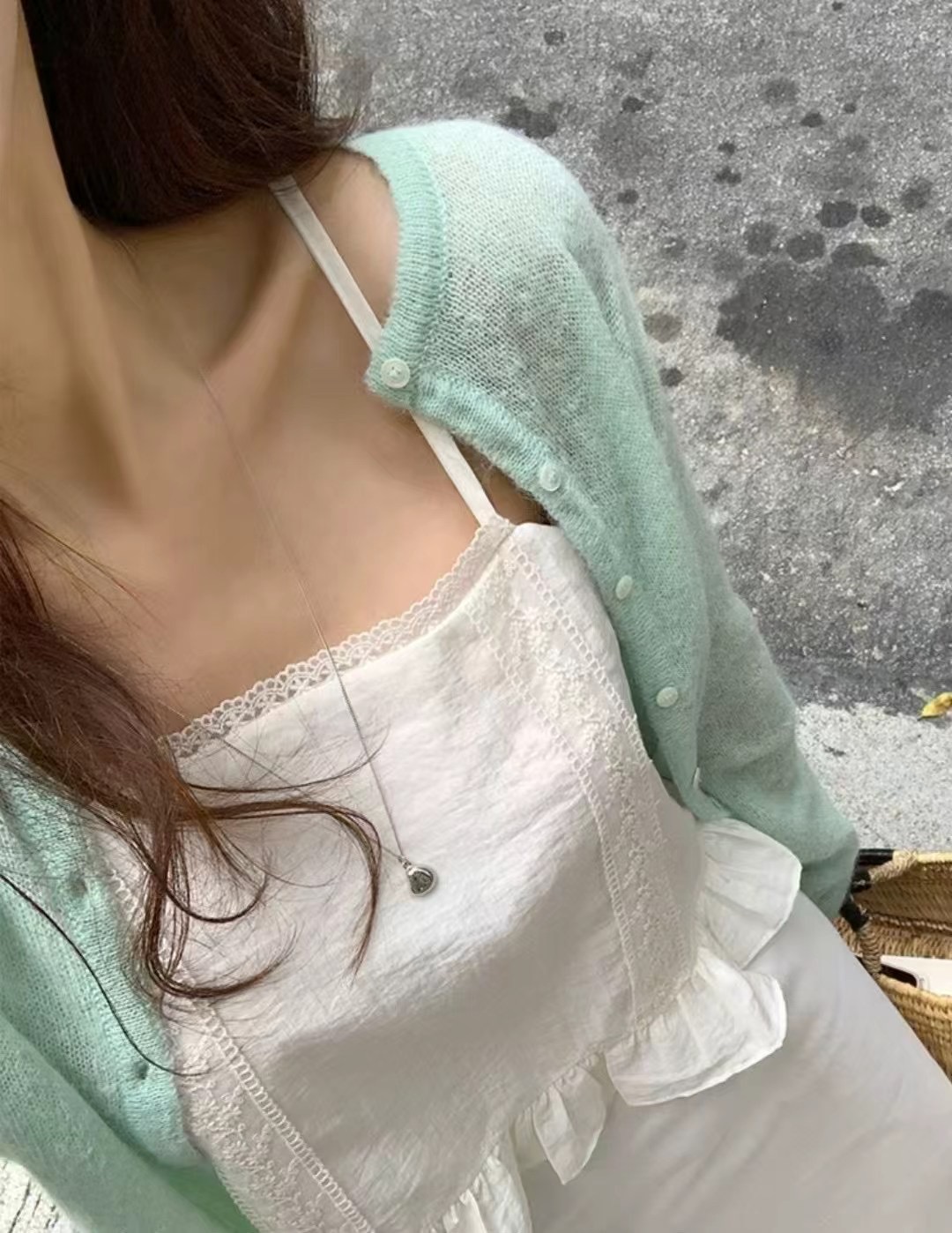 DOUBLEIN韓國㊣直郵東大門代購女裝新款休閑時尚熱賣吊帶背心DOUBLEIN吊帶/背心