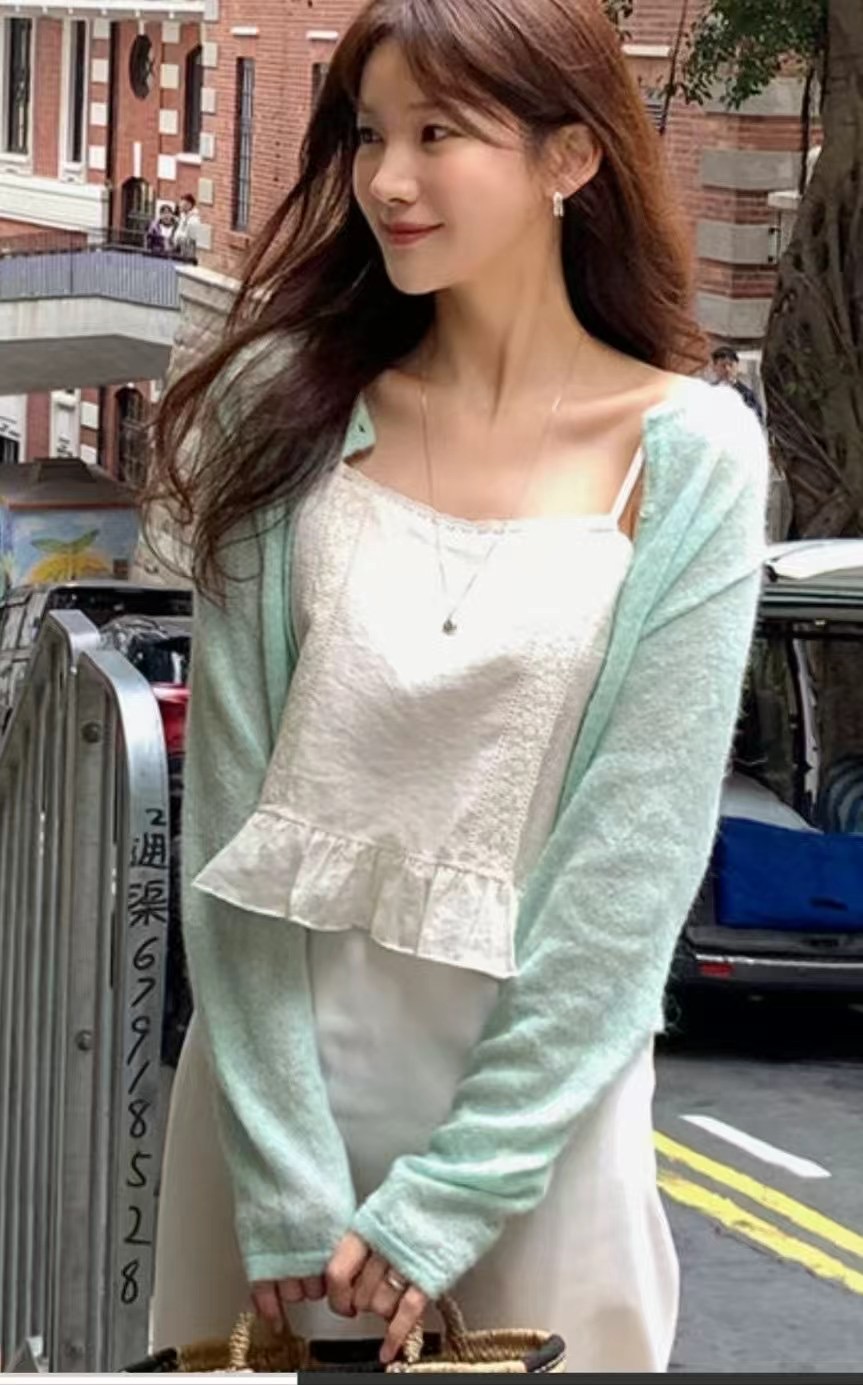 DOUBLEIN韓國㊣直郵東大門代購女裝新款休閑時尚熱賣吊帶背心DOUBLEIN吊帶/背心