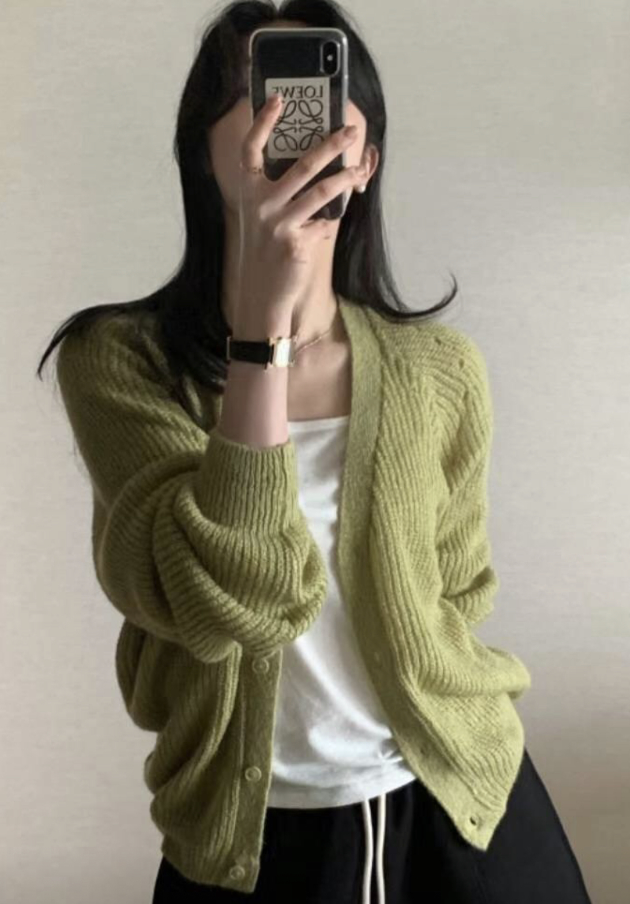 ASKMEAQUESTION韓國㊣直郵東大門代購女裝新品人氣針織衫馬海毛插肩ASKMEAQUESTION針織衫