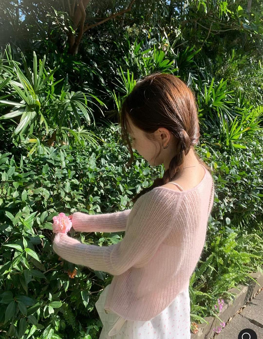 ASKMEAQUESTION韓國直郵㊣東大門實拍女裝新款熱賣針織衫馬海毛ASKMEAQUESTION針織衫