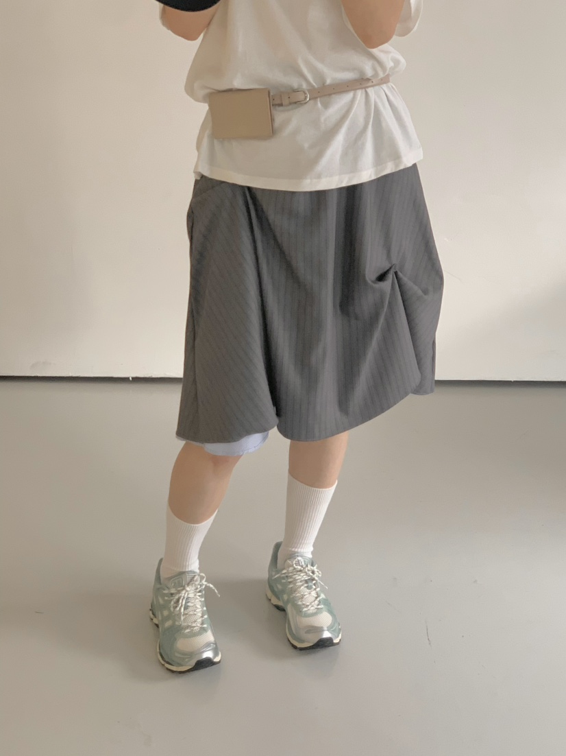 BEFORE SUNRISE韓國直郵㊣東大門實拍女裝新款熱賣半身裙中短裙BEFORE SUNRISE半身裙/中短裙