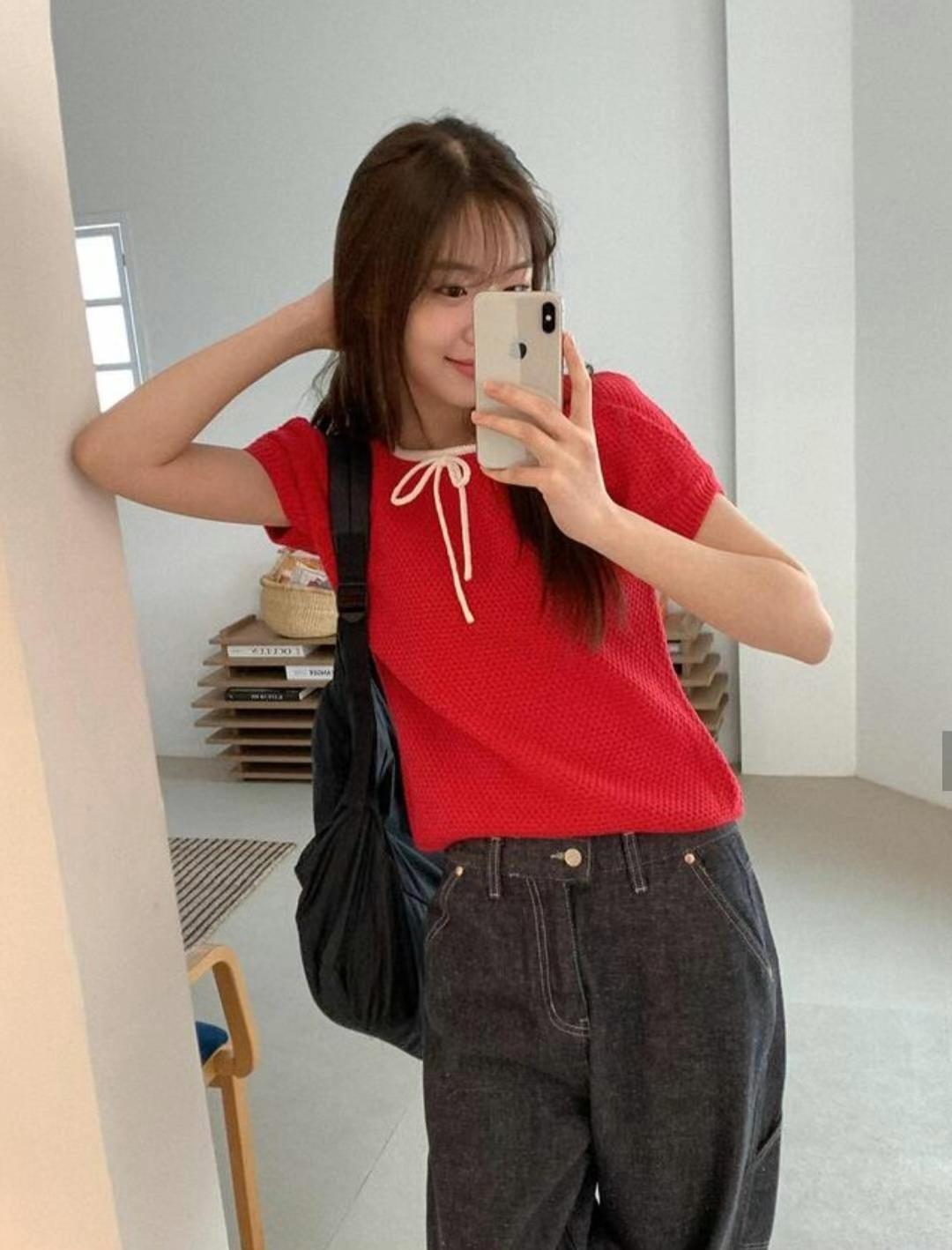 ASKMEAQUESTION直郵韓國代購㊣女裝新款休閑25春夏推薦人氣T恤ASKMEAQUESTIONT恤