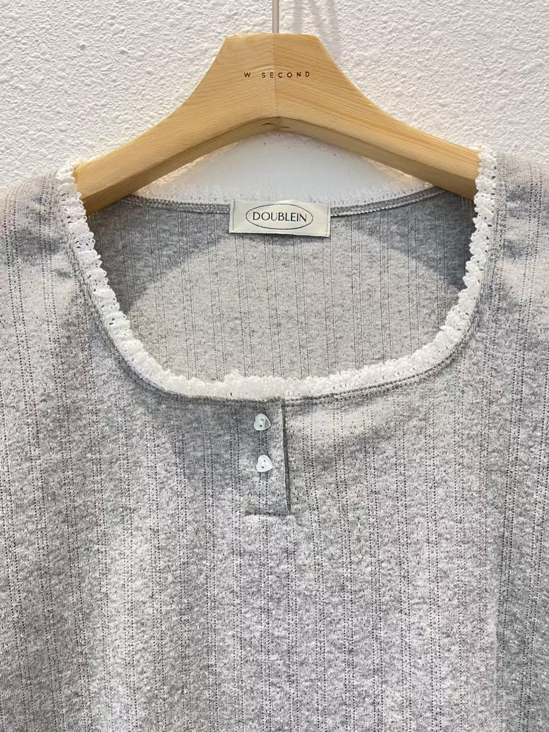 DOUBLEIN韓國直郵㊣東大門實拍女裝新品25春夏時尚熱賣休閑T恤DOUBLEINT恤