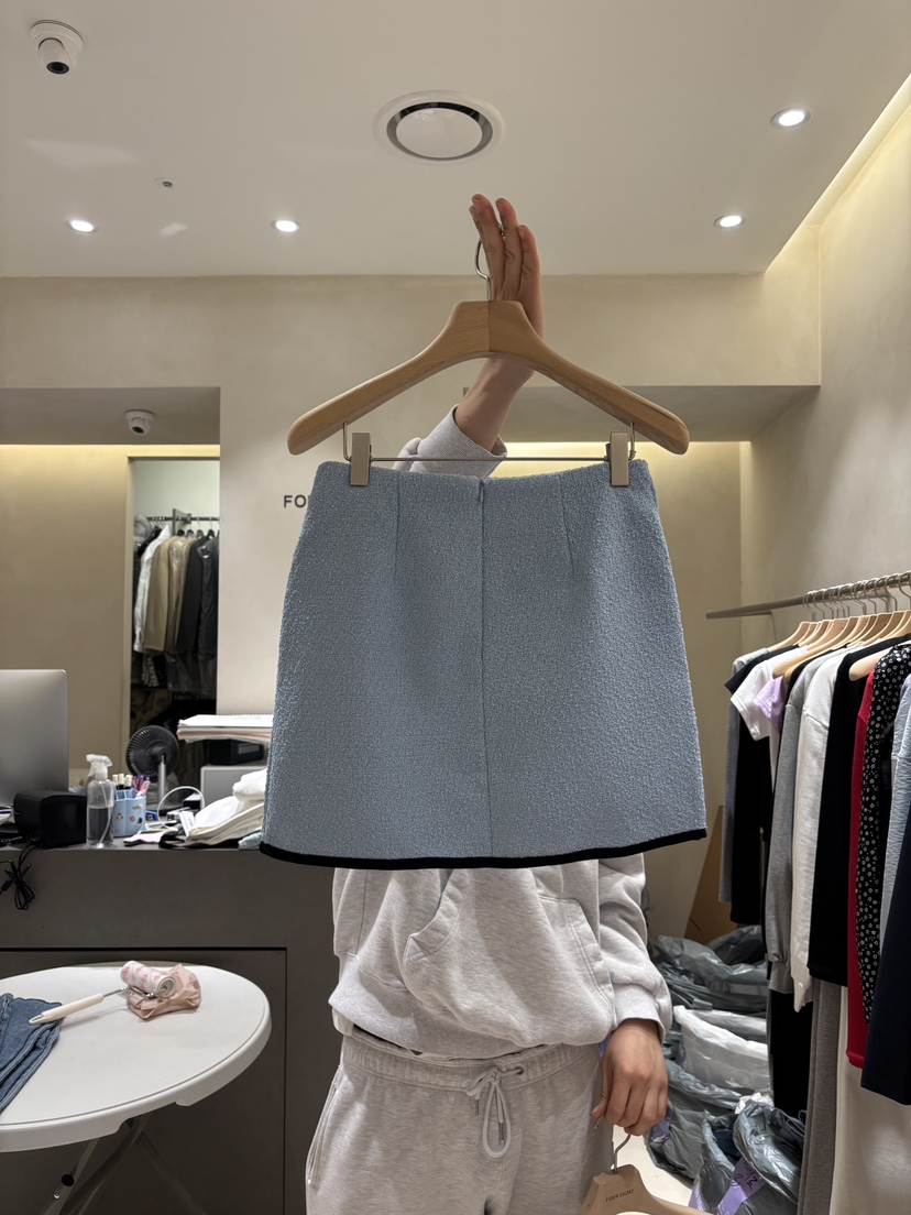 FOUREIGHT韓國㊣直郵東大門代購女裝新品25春夏人氣時尚短裙FOUR EIGHT短裙