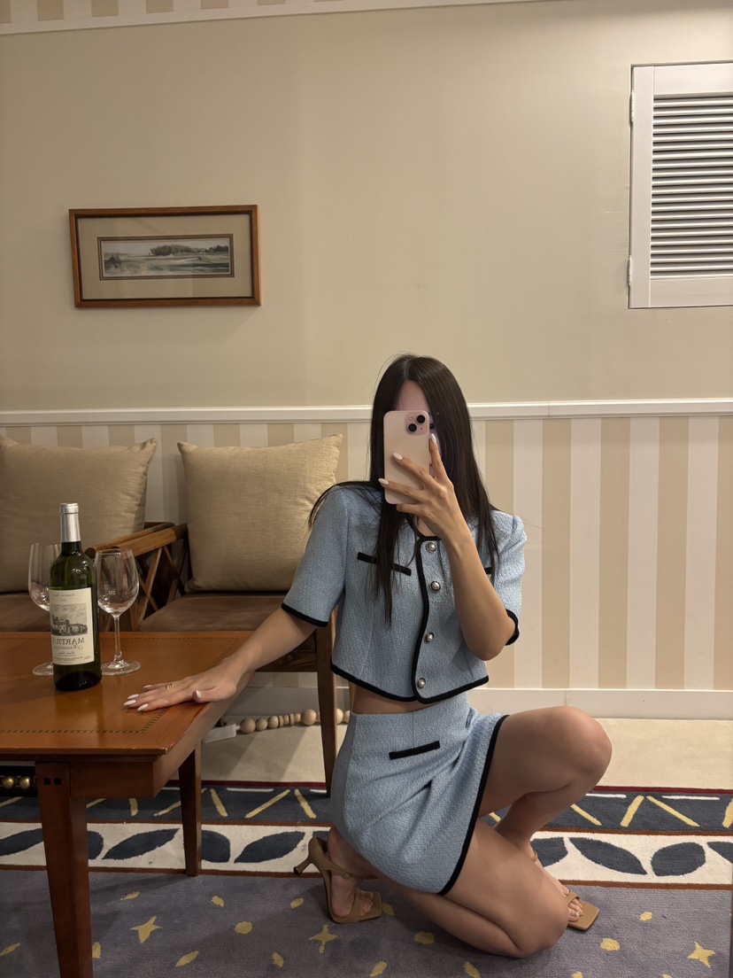 FOUREIGHT韓國㊣直郵東大門代購女裝新品25春夏人氣時尚短裙FOUR EIGHT短裙