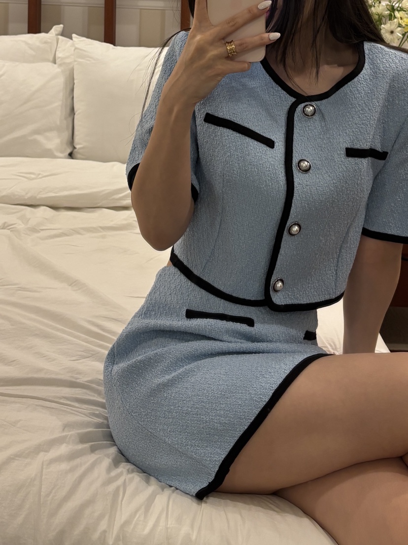 FOUREIGHT韓國㊣直郵東大門代購女裝新品25春夏人氣時尚短裙FOUR EIGHT短裙