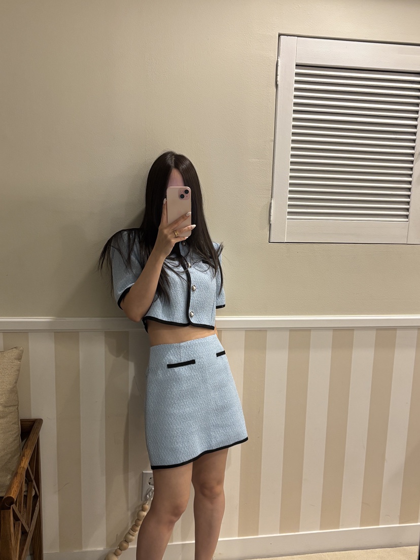 FOUREIGHT韓國㊣直郵東大門代購女裝新品25春夏人氣時尚短裙FOUR EIGHT短裙