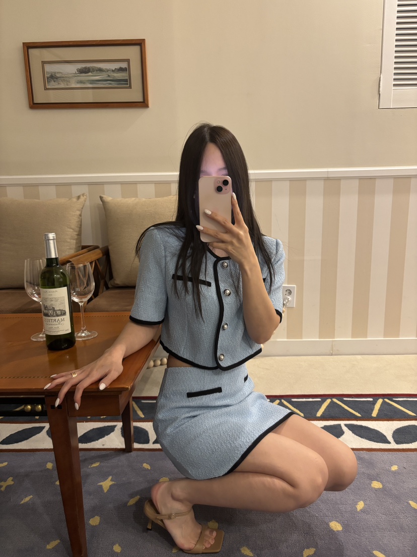 FOUREIGHT韓國㊣直郵東大門代購女裝新品25春夏人氣時尚短裙FOUR EIGHT短裙