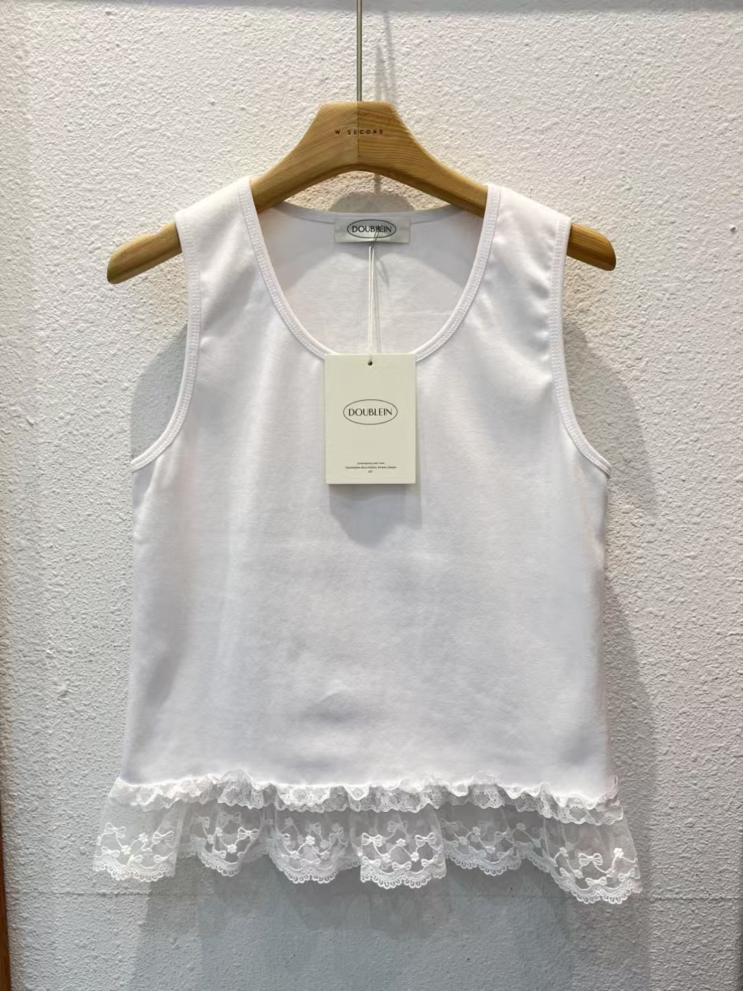 DOUBLEIN韓國直郵㊣東大門實拍女裝新品推薦時尚熱賣吊帶背心DOUBLEIN吊帶/背心