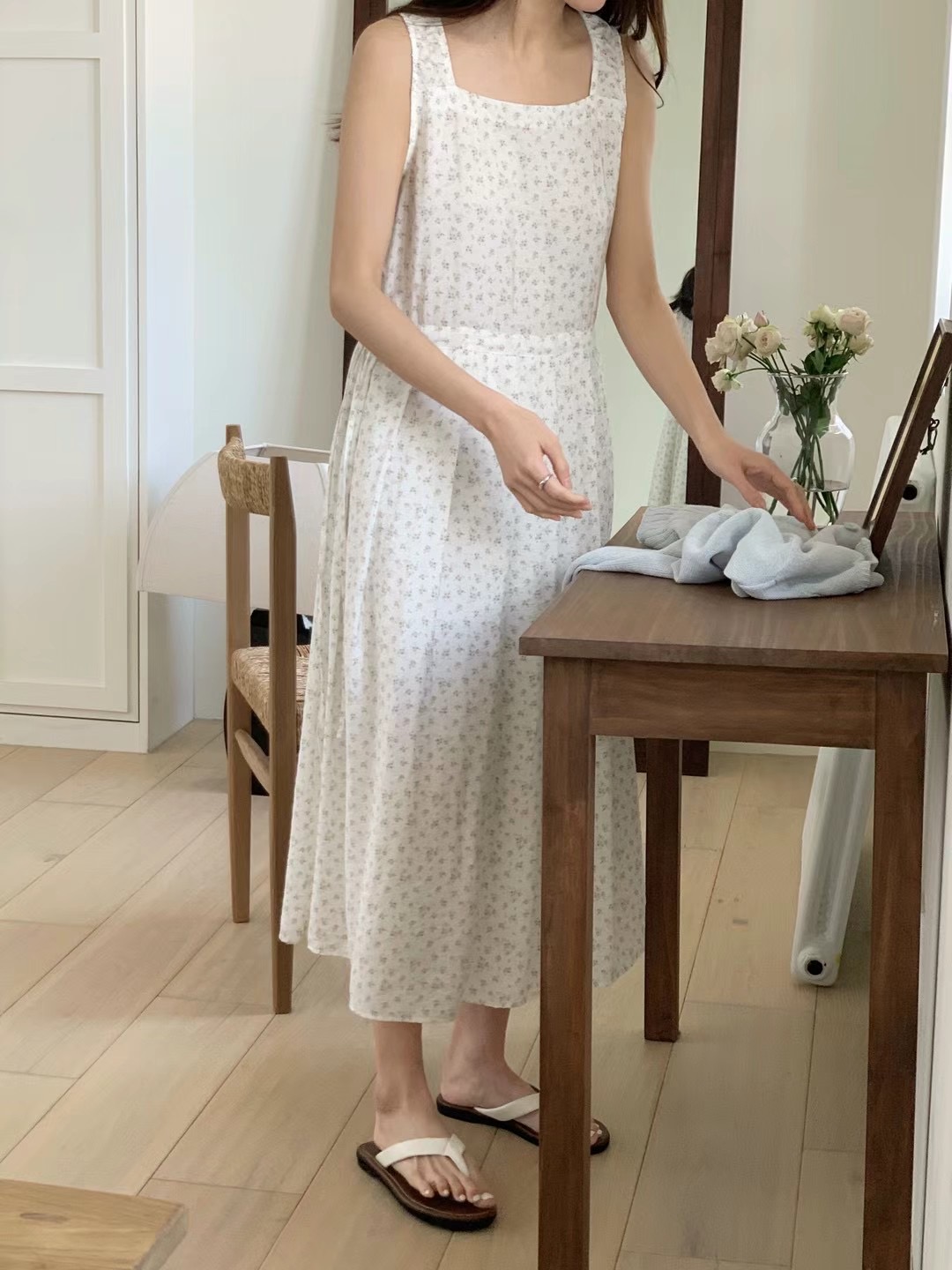 AN STAND韓國直郵㊣東大門實拍女裝新品25春夏休閑時尚連衣裙AN STAND-2件起連衣裙