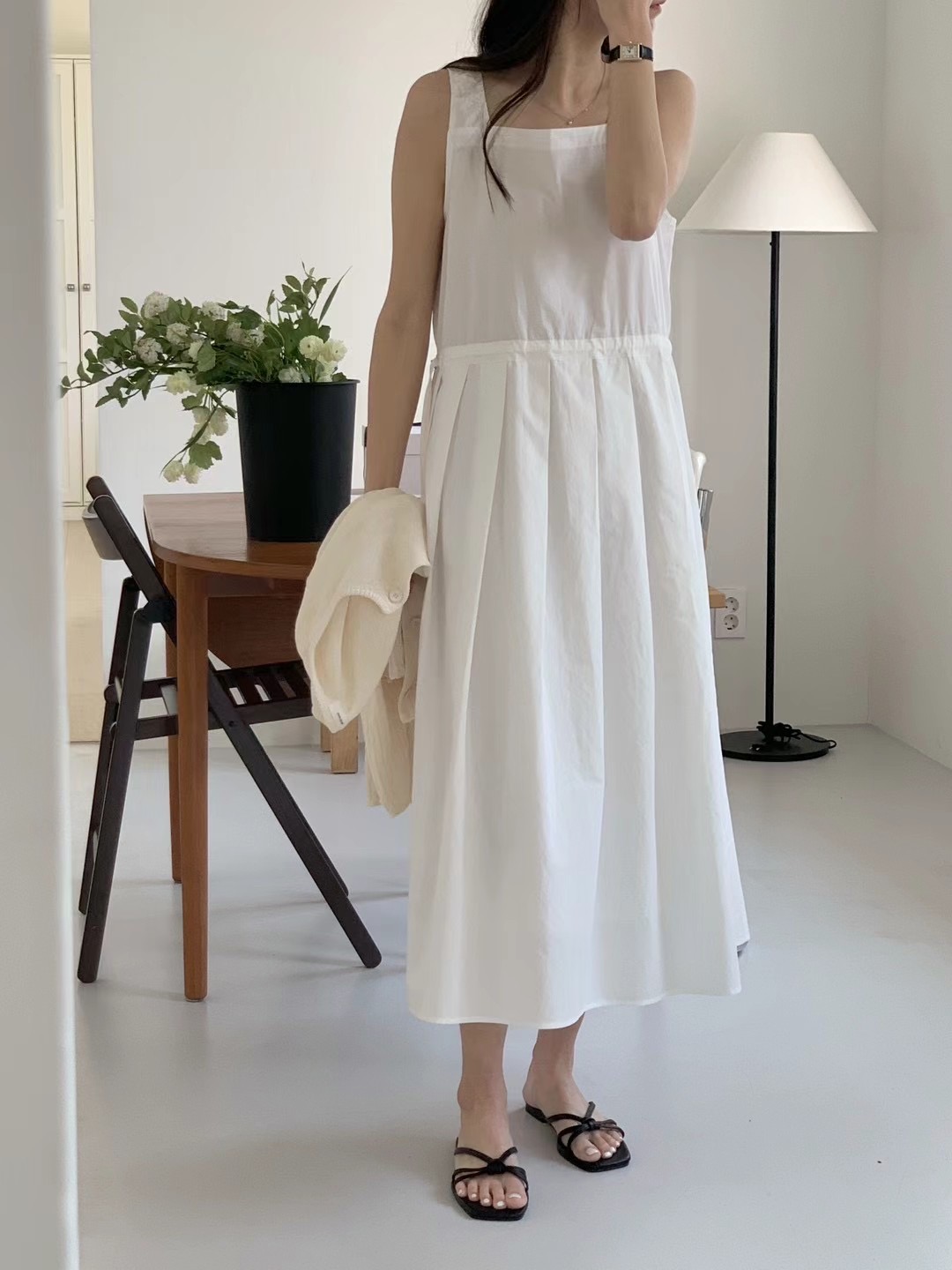 AN STAND韓國直郵㊣東大門實拍女裝新品25春夏休閑時尚連衣裙AN STAND-2件起連衣裙圖色2