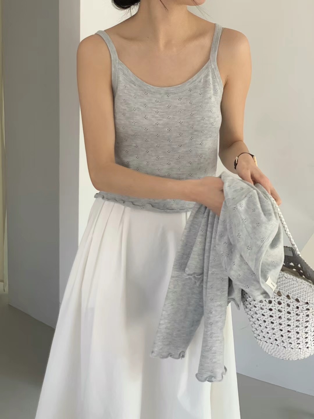 AN STAND韓國直郵㊣女裝新品時尚推薦人氣熱賣休閑套裝開衫AN STAND-2件起套裝