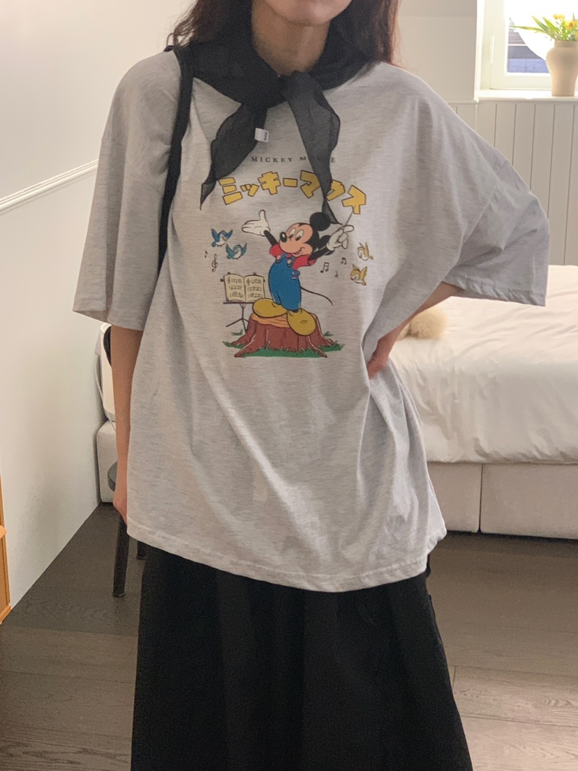 JKICHI直郵韓國代購㊣女裝新品人氣25春夏熱賣推薦時尚休閑T恤JKICHIT恤圖色2