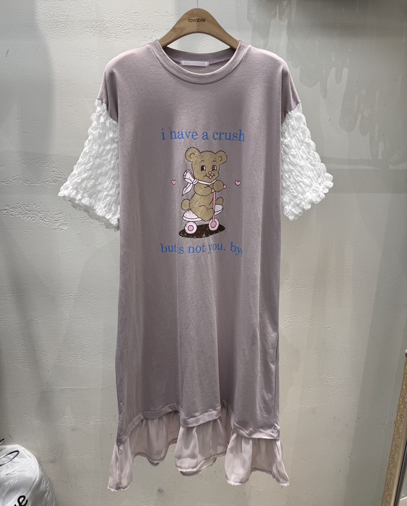 LOVABLE韓國㊣直郵東大門代購女裝新款休閑推薦人氣25春夏連衣裙LOVABLE連衣裙圖色1