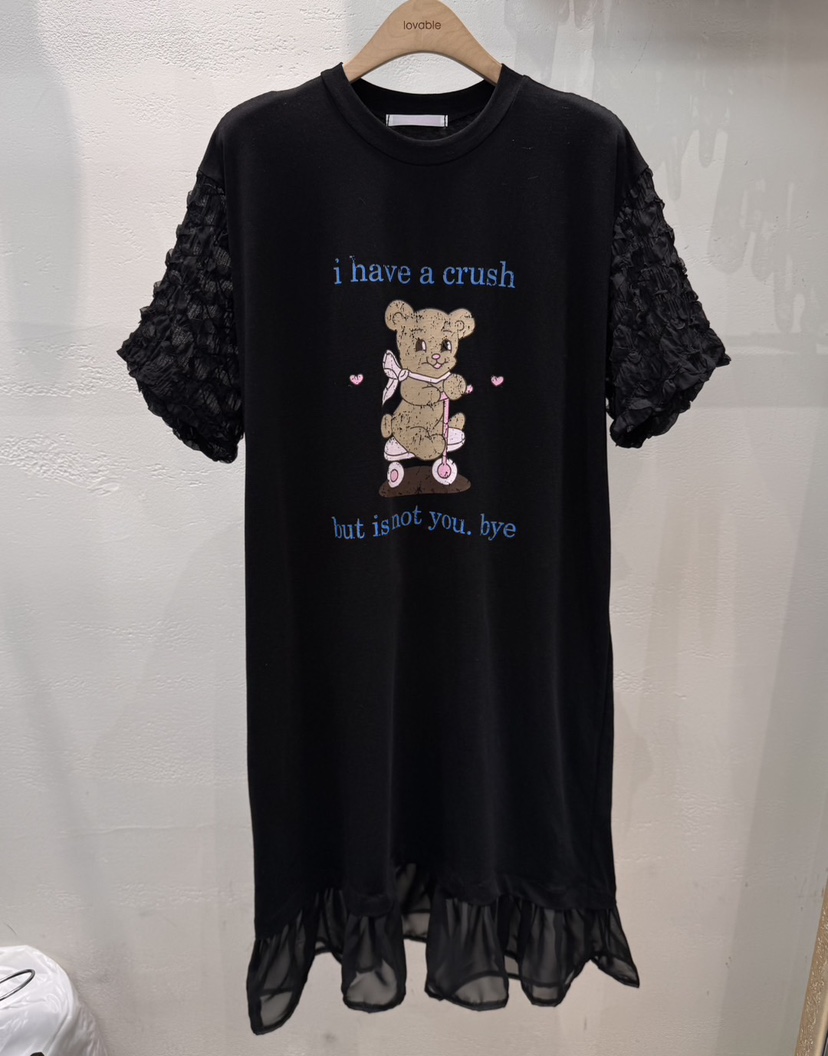 LOVABLE韓國㊣直郵東大門代購女裝新款休閑推薦人氣25春夏連衣裙LOVABLE連衣裙圖色2