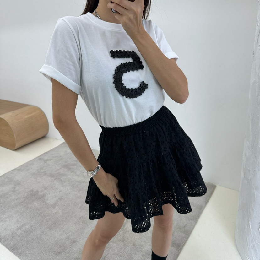 SOUIT韓國直郵㊣女裝新款時尚人氣推薦熱賣休閑25春夏T恤SOUIT by mabel-LT恤