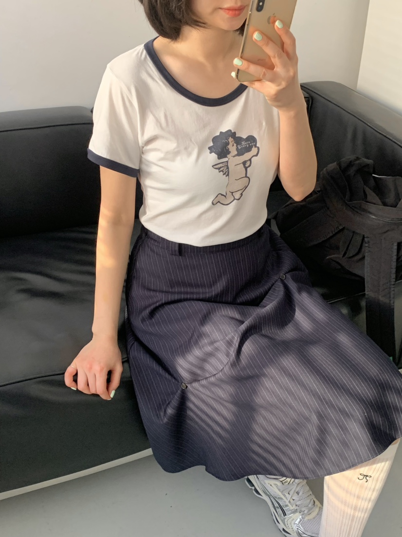 BEFORE SUNRISE韓國直郵㊣女裝新款推薦人氣時尚熱賣休閑T恤BEFORE SUNRISET恤