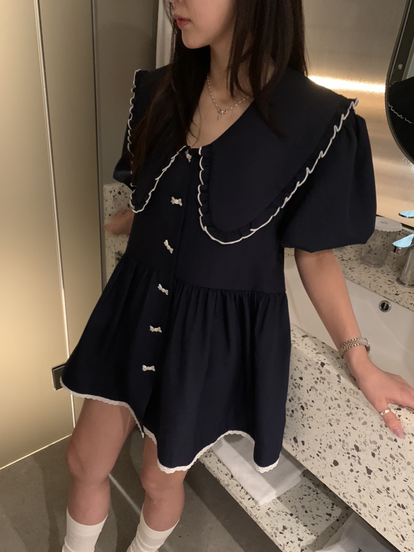 BADCALM韓國直郵㊣女裝新品25春夏推薦休閑時尚人氣熱賣連衣裙BADCALM連衣裙