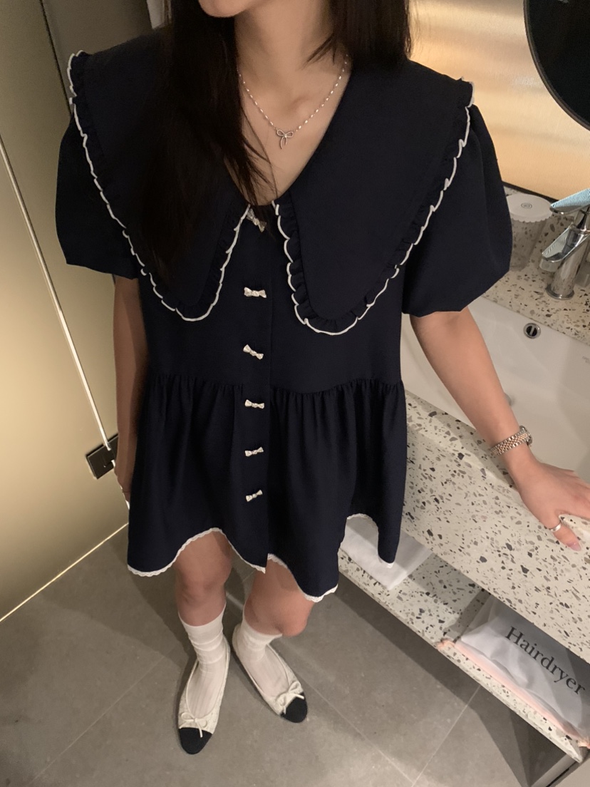 BADCALM韓國直郵㊣女裝新品25春夏推薦休閑時尚人氣熱賣連衣裙BADCALM連衣裙