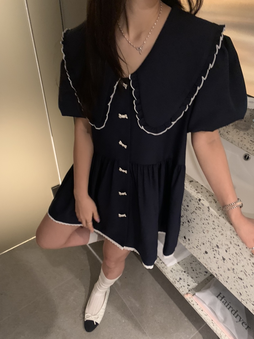 BADCALM韓國直郵㊣女裝新品25春夏推薦休閑時尚人氣熱賣連衣裙BADCALM連衣裙