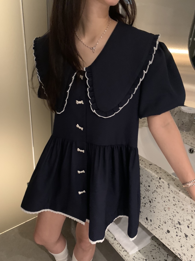 BADCALM韓國直郵㊣女裝新品25春夏推薦休閑時尚人氣熱賣連衣裙BADCALM連衣裙