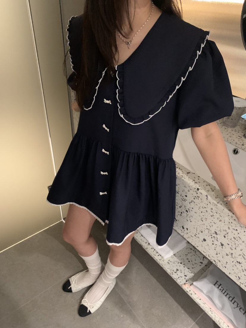 BADCALM韓國直郵㊣女裝新品25春夏推薦休閑時尚人氣熱賣連衣裙BADCALM連衣裙