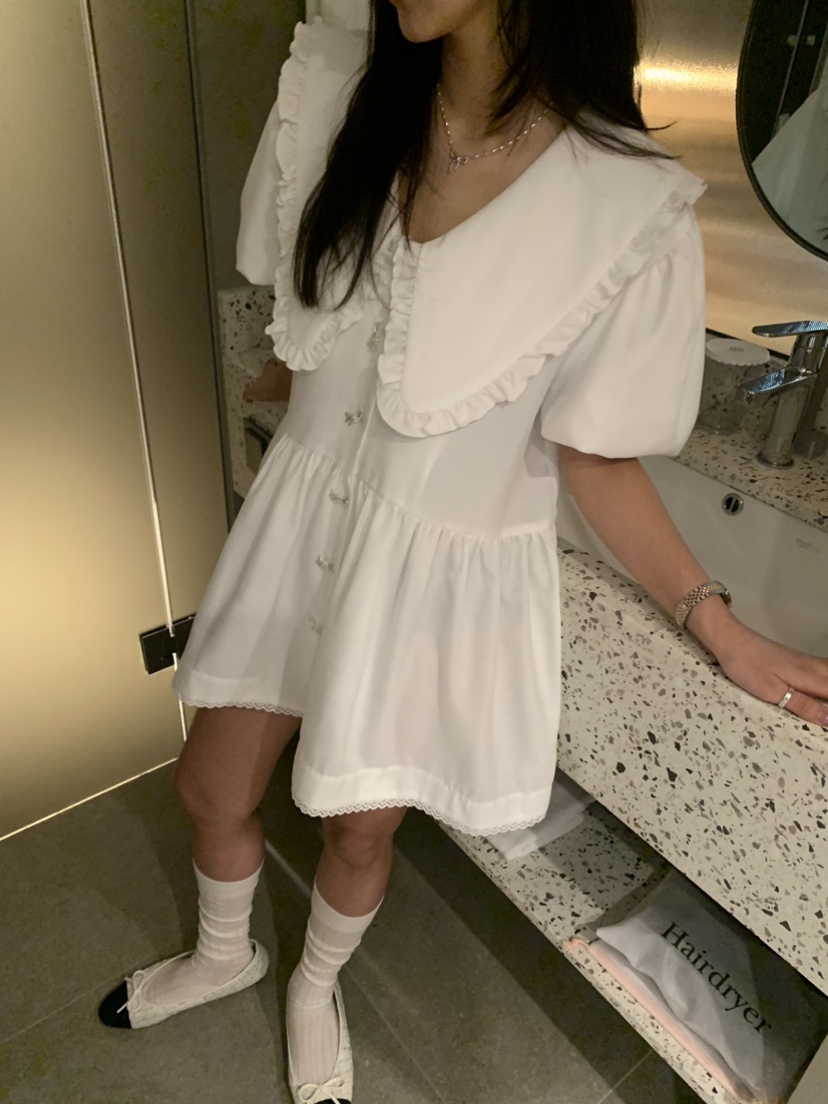 BADCALM韓國直郵㊣女裝新品25春夏推薦休閑時尚人氣熱賣連衣裙BADCALM連衣裙