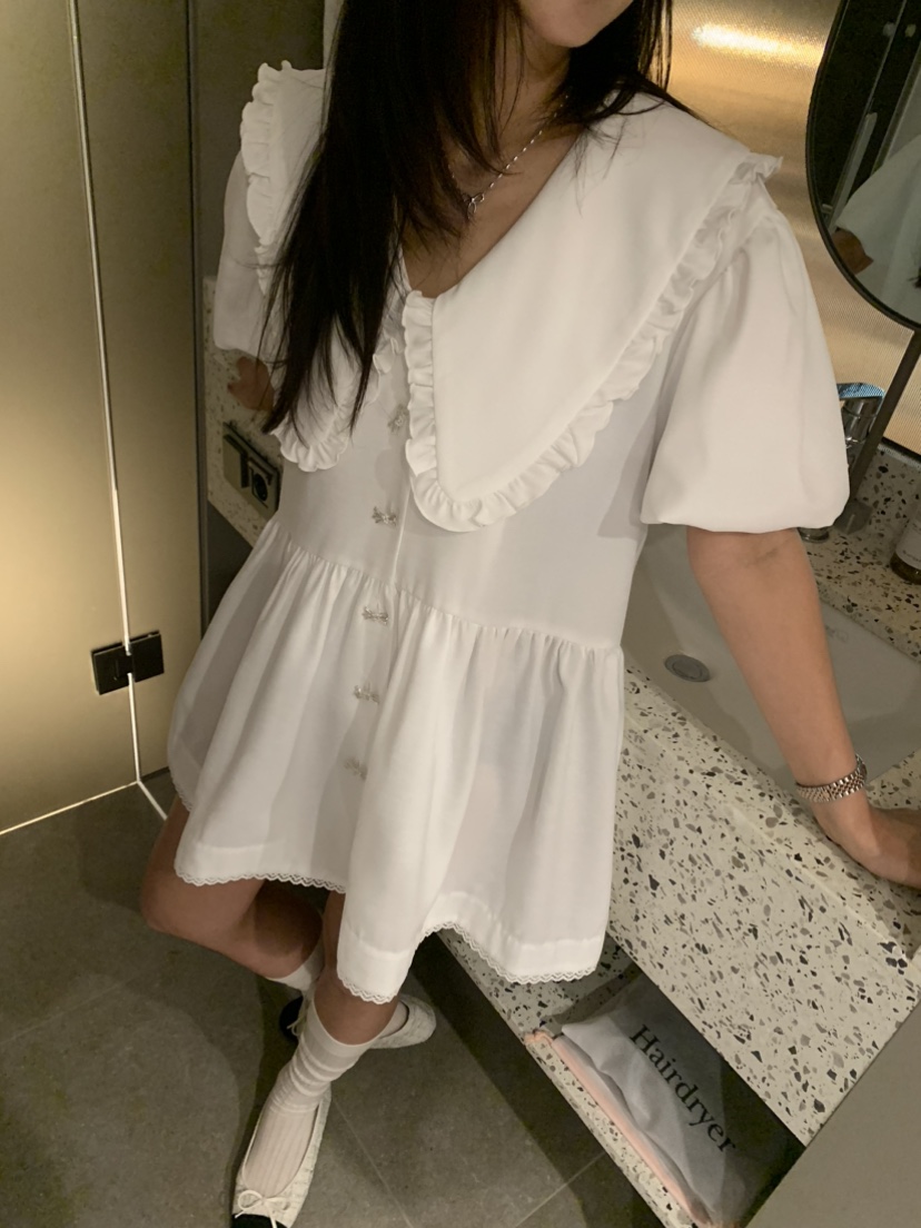 BADCALM韓國直郵㊣女裝新品25春夏推薦休閑時尚人氣熱賣連衣裙BADCALM連衣裙