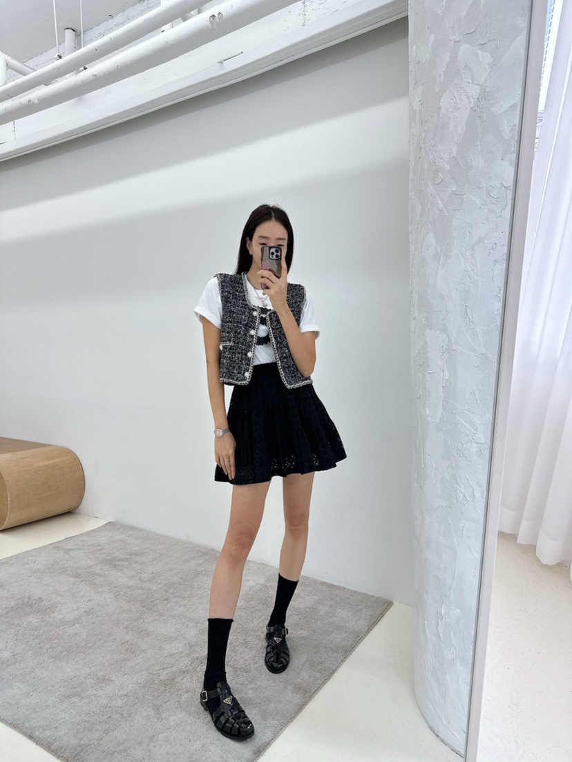 SOUIT韓國直郵㊣女裝新款時尚推薦人氣休閑熱賣25春夏短裙SOUIT by mabel-L短裙