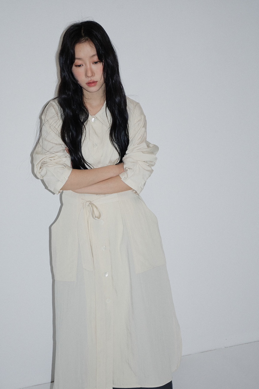 ATHEA韓國直郵㊣女裝新款休閑推薦熱賣25春夏人氣時尚長款風衣ATHEA長款風衣