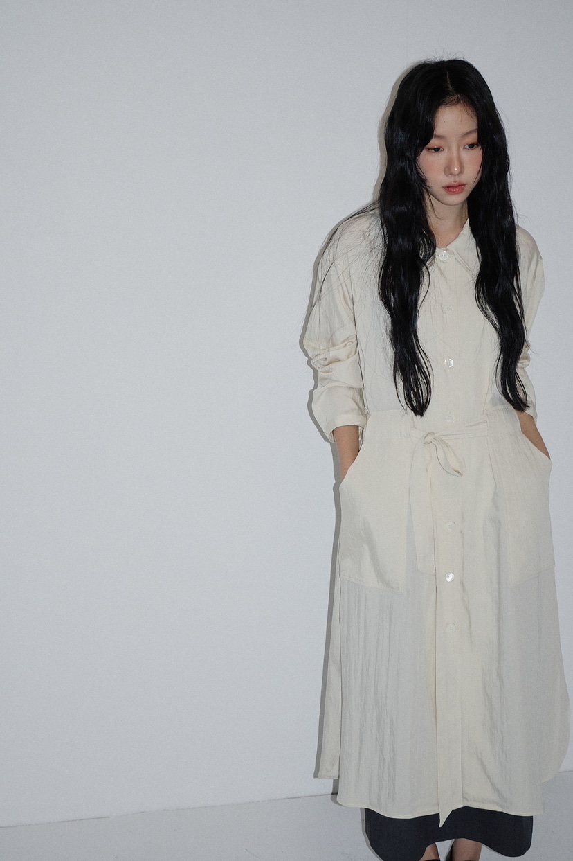 ATHEA韓國直郵㊣女裝新款休閑推薦熱賣25春夏人氣時尚長款風衣ATHEA長款風衣