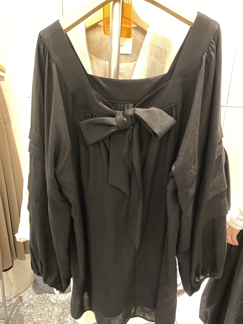 SOF韓國直郵㊣東大門實拍女裝新品熱賣推薦人氣休閑連衣裙亞麻SOF連衣裙