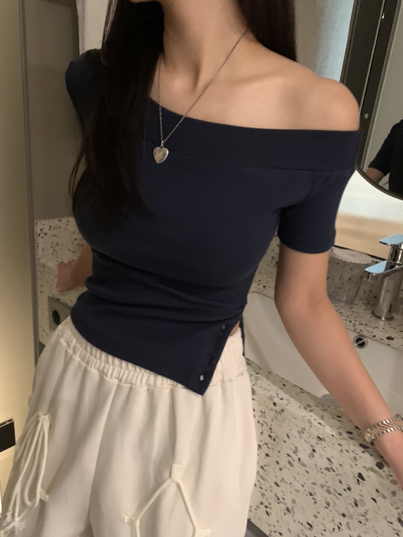 BADCALM韓國㊣直郵東大門代購女裝新款人氣熱賣25春夏時尚T恤BADCALMT恤圖色3