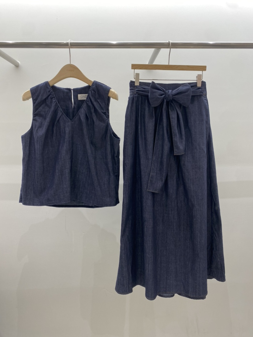 ONDO-P韓國㊣直郵東大門代購女裝新品人氣25春夏吊帶背心褶皺ONDO-P吊帶/背心