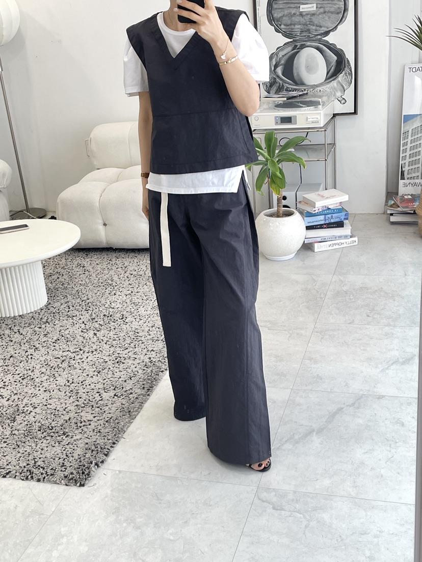 EDITION-P韓國直郵㊣女裝新款熱賣時尚推薦人氣25春夏休閑褲EDITI_ON休閑褲