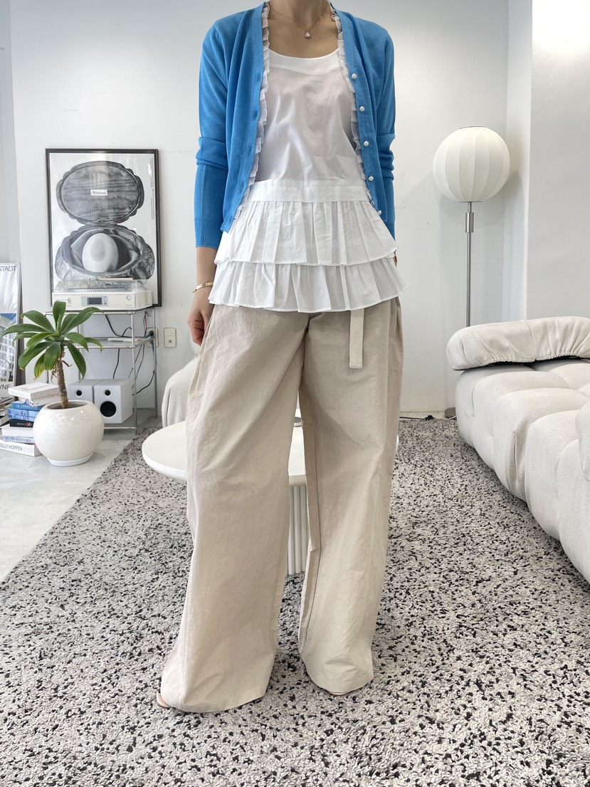 EDITION-P韓國直郵㊣女裝新款熱賣時尚推薦人氣25春夏休閑褲EDITI_ON休閑褲