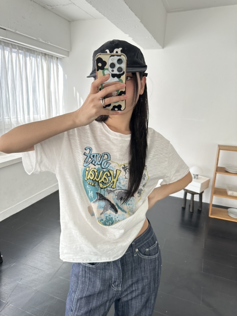 I MFACT韓國㊣直郵東大門代購女裝新款25春夏熱賣時尚推薦T恤I MFACTT恤