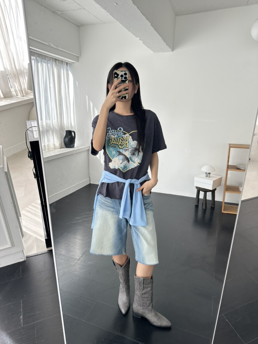 I MFACT韓國㊣直郵東大門代購女裝新款25春夏熱賣時尚推薦T恤I MFACTT恤