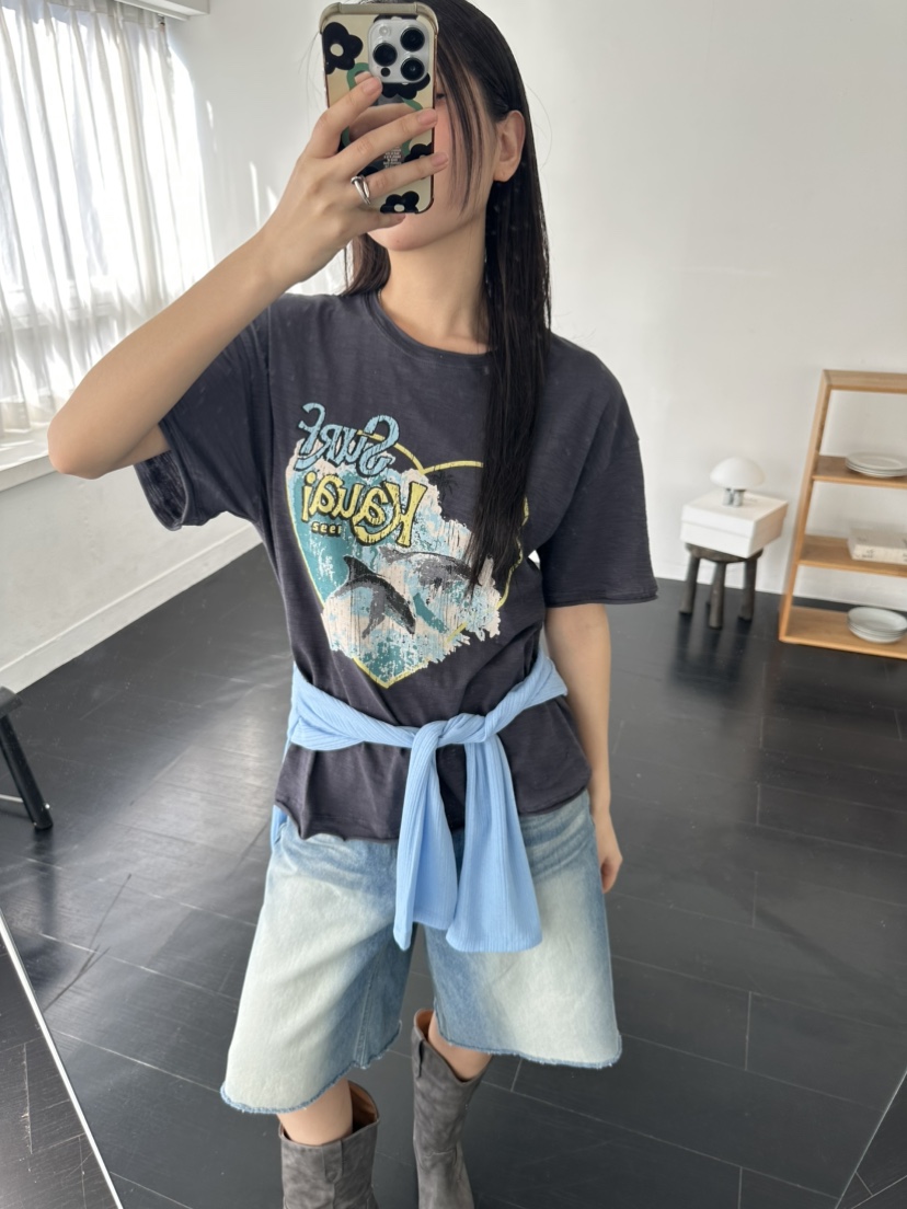 I MFACT韓國㊣直郵東大門代購女裝新款25春夏熱賣時尚推薦T恤I MFACTT恤