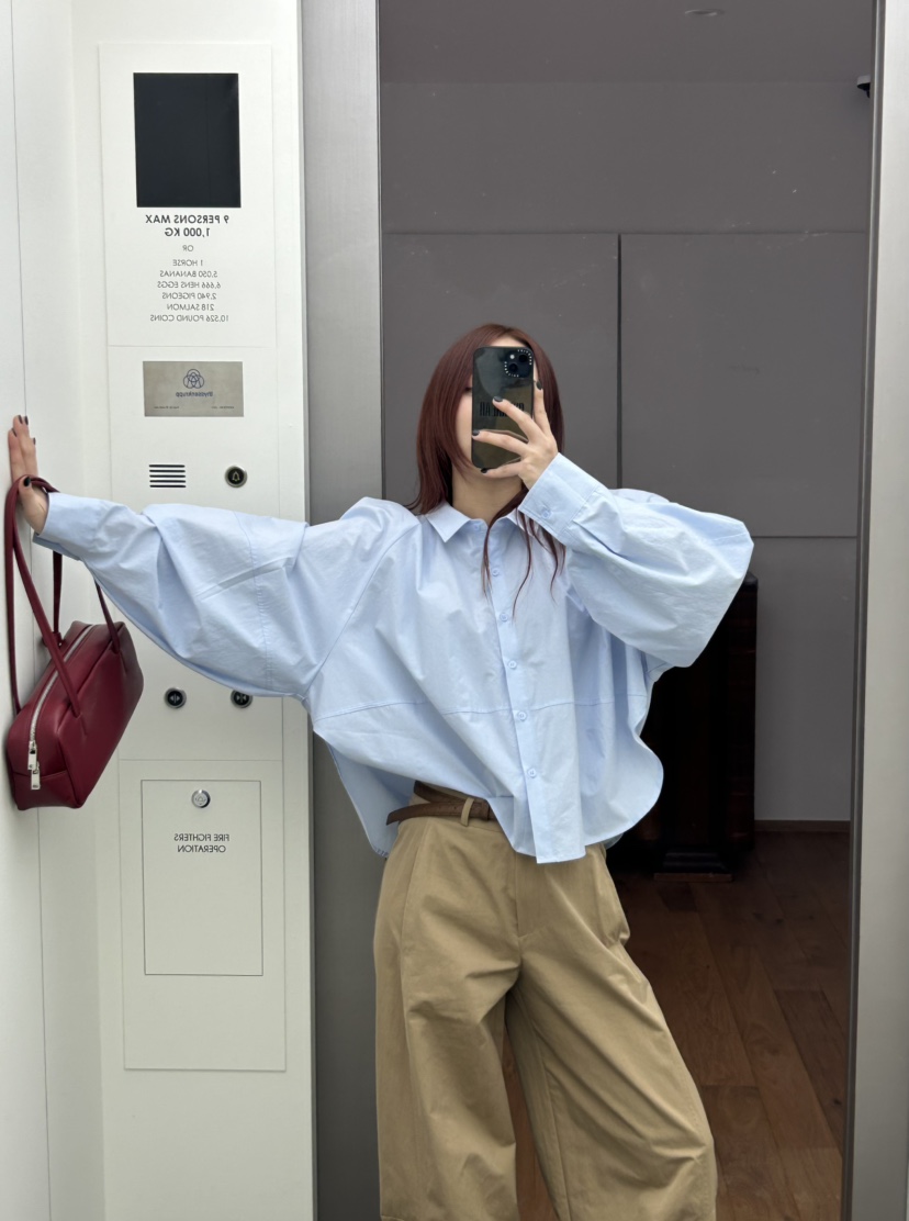 OVER NEAP韓國㊣直郵東大門代購女裝新款推薦休閑襯衫蕾絲衫OVER NEAP襯衫/蕾絲衫